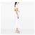 Borsa a tracolla Fendi Mini Bicolor Nappa Apolo Chain Baguette gialla Giallo - vista 7