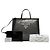 Tote Prada Large in rete con paillettes e logo nero - vista 8