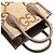 Borsa satchel Gucci Mini Jumbo GG Canvas Web marrone - vista 8