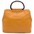 Tote Chanel CC Caviar Wood Top Handle Tan Cammello