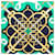 Sciarpa in seta Hermès Eperon d Or verde 90  - vista 7
