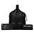 Black Saint Laurent Nylon Rive Gauche Drawstring Backpack - view 11