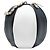 Borsa Chanel Coco Beach Ball in pelle di vitello nera Nero