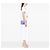 Borsa a tracolla Goya in pelle LOEWE Medium viola Porpora - vista 7
