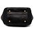 Borsa a Spalla Chanel Jersey CC Chocolate Bar Nera Nero - vista 3