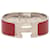 Pulseira Hermès Wide Enamel Clic Clac H GM Vermelha Vermelho  - vista 1