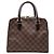 Borsa a mano Triana in Damier Ebene marrone Louis Vuitton