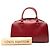 Borsa Louis Vuitton Epi Pont Neuf PM rossa Rosso - vista 8