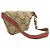 Borsa a tracolla Gucci Jumbo GG Canvas Web Beige - vista 2