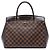 Borsa Louis Vuitton Damier Ebene Rivoli MM marrone