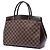 Borsa Louis Vuitton Damier Ebene Rivoli MM marrone - vista 2