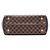 Borsa Louis Vuitton Damier Ebene Rivoli MM marrone - vista 3