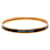 Bracelet costume Hermès Extra Narrow Enamel Uni Bangle 62 noir  - vue 1