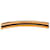 Bracelet costume Hermès Extra Narrow Enamel Uni Bangle 62 noir  - vue 5
