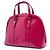 Piccola borsa satchel Gucci Small Microguccissima in vernice rosa - vista 2
