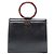Borsa Chanel CC in pelle di vitello nero tartarugata