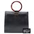 Borsa Chanel CC in pelle di vitello nero tartarugata - vista 8