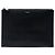 Clutch in pelle granulata nera Saint Laurent con zip Nero
