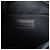 Clutch in pelle granulata nera Saint Laurent con zip Nero - vista 6