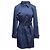 Autre Marque Gabardina de doble botonadura Navy Cinzia Rocca Talla US 14 Azul - vista 2
