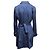 Autre Marque Gabardina de doble botonadura Navy Cinzia Rocca Talla US 14 Azul - vista 4