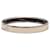 Bracelet jonc en émail blanc Hermès Narrow Enamel Caleche 70 Costume  - vue 3