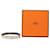 Bracelet jonc en émail blanc Hermès Narrow Enamel Caleche 70 Costume  - vue 6