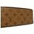 Langer Louis Vuitton Monogram Reverse Clemence Geldbeutel braun - Ansicht 7