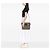 Borsa a tracolla Gucci GG Supreme Interlocking G beige - vista 7