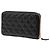 Portafoglio lungo con zip Chanel CC Quilted Caviar nero - vista 2