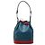 Borsa a secchiello Blue Louis Vuitton Epi Noe Tricolor GM