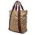 Tote Gucci GG Canvas Web beige - vista 2