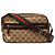 Borsa a tracolla Gucci GG Canvas Web Pop beige