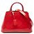Borsa Louis Vuitton Monogram Vernis Montaigne BB rossa Rosso