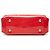 Borsa Louis Vuitton Monogram Vernis Montaigne BB rossa Rosso - vista 3