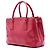 Prada Small Saffiano Vernice Galleria Double Zip Satchel in Pink - Ansicht 2