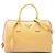 Borsa Boston Saffiano Lux gialla Prada Satchel Giallo