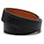 Black Hermès Leather Drag Double Tour Wrap Bracelet T1  - view 3