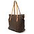 Borsa Tote Louis Vuitton Monogram Totally MM marrone - vista 2