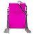 Mini bolso bandolera smoking de seda rosa Saint Laurent