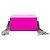 Mini bolso bandolera smoking de seda rosa Saint Laurent - vista 3