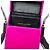 Mini bolso bandolera smoking de seda rosa Saint Laurent - vista 5