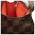 Borsa Tote Louis Vuitton Damier Ebene Parioli GM marrone - vista 5