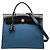 Borsa Hermès Toile Herbag Zip 31 blu Nero