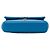 Borsa a tracolla Chanel Small Quilted Caviar My Everything Flap Blu - vista 3