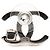 Chanel Silberne CC Strass-Steckohrringe versilbert - Ansicht 3
