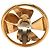 Orecchini a clip Chanel CC placcati in oro con fiocco pinwheel e perle finte D'oro - vista 3