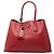 Borsa Double Saffiano Cuir Large rossa Prada Rosso
