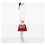 Borsa Double Saffiano Cuir Large rossa Prada Rosso - vista 6