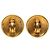 Orecchini a clip Logo Chanel placcati in oro D'oro - vista 2
